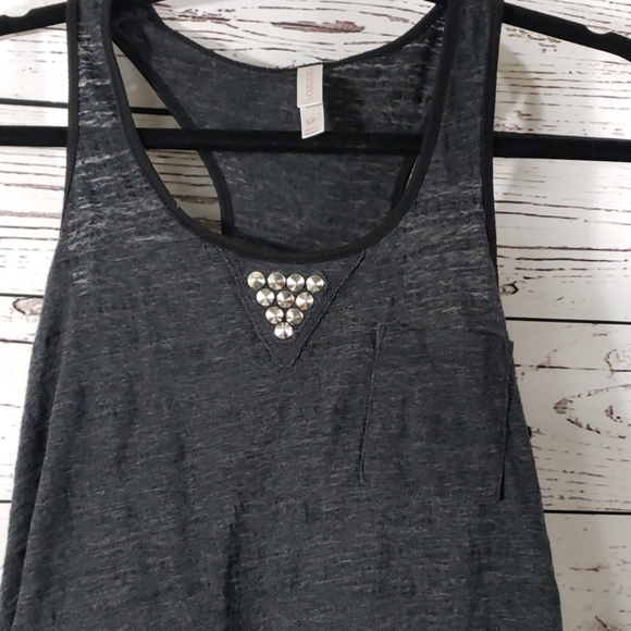 Xhilaration Tops - 🖤Xhilaration Studded Racerback Tank Top🖤